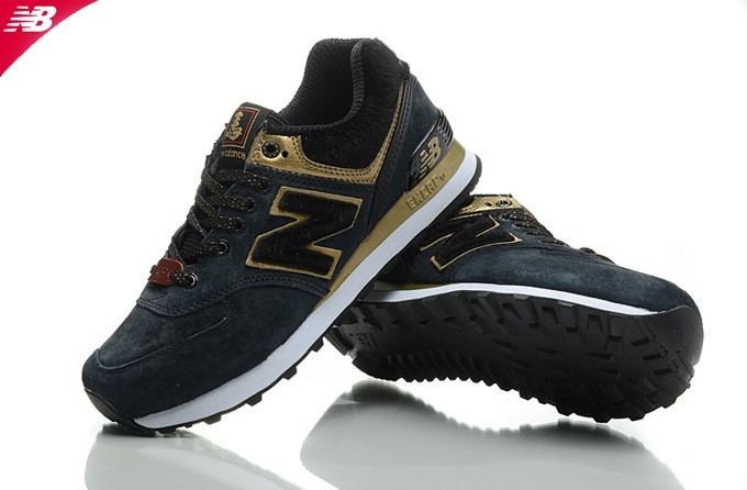 new balance 574 femme or